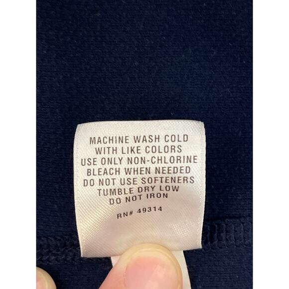 Under Armour ColdGear Fitted Long Sleeve Mock Neck Navy Blue Size Small - Picture 5 of 11